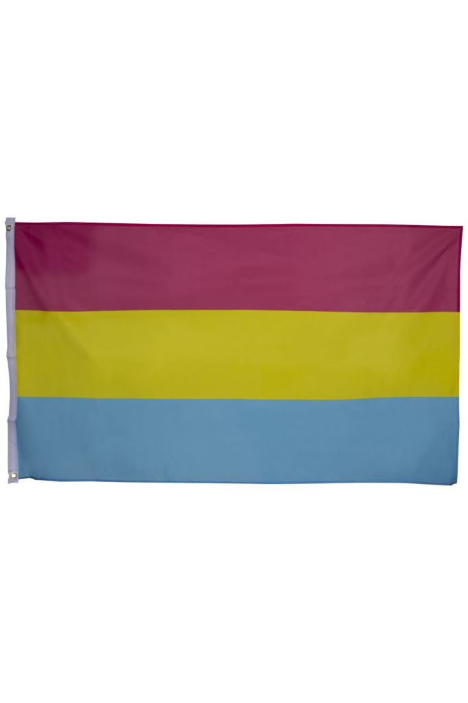 Pansexual Flag Large 150 X 90 Cm Copenhagen Pride 